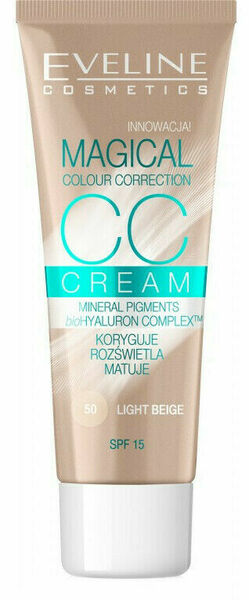 Eveline Cosmetics  Eveline CC Cream Magical Colour Correction - světlá béžová 30ml porovnat ceny