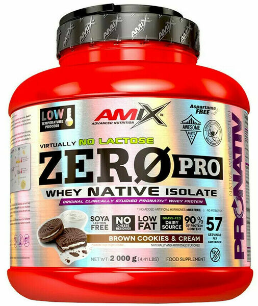 Amix ZeroPro Protein, Bílá čokoláda 2000g porovnat ceny