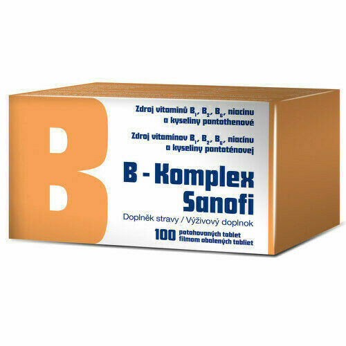 B-komplex Sanofi por.tbl.flm.100 Glass porovnat ceny