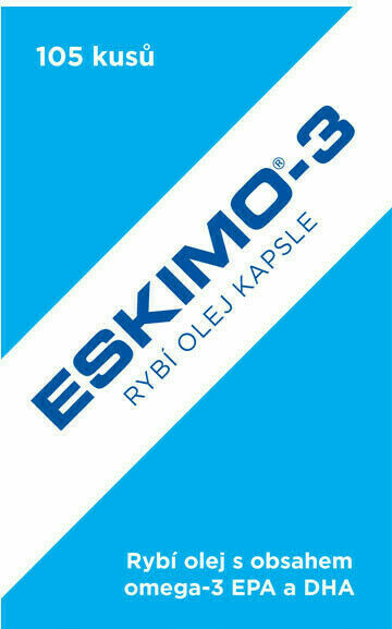 Eskimo-3 rybí olej kapsle 105 kapslí porovnat ceny