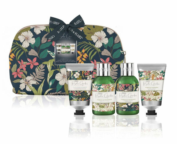 Baylis & Harding Dárková sada péče o tělo v kosmetické tašce Verbena & Chamomile 4 ks porovnat ceny