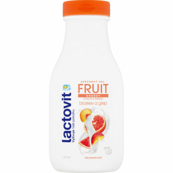 Lactovit Fruit Energy broskev a grep sprchový gel 300ml porovnat ceny