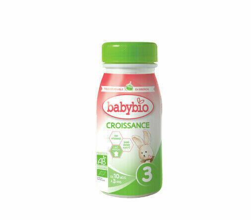 BABYBIO CROISSANCE 3 tekuté kojenecké bio mléko 0,25l porovnat ceny