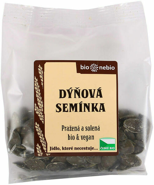 Bio nebio  bio*nebio Bio dýňová semínka pražená solená 100g porovnat ceny