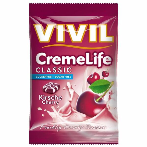 Vivil Creme life višeň bez cukru 110g porovnat ceny