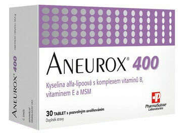 ANEUROX 400 PharmaSuisse 30 tablet porovnat ceny