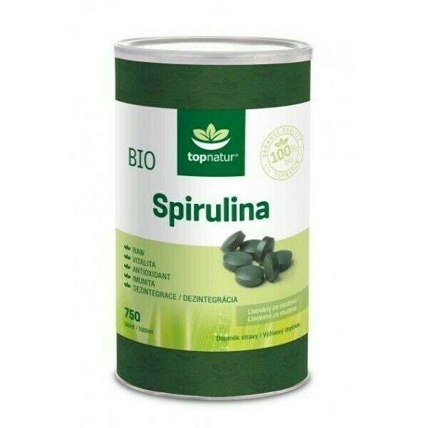 Topnatur BIO Spirulina 750 tablet porovnat ceny
