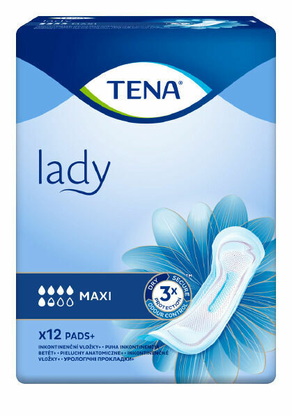 Inkontinenční vložky TENA Lady Maxi InstaDry 12ks porovnat ceny