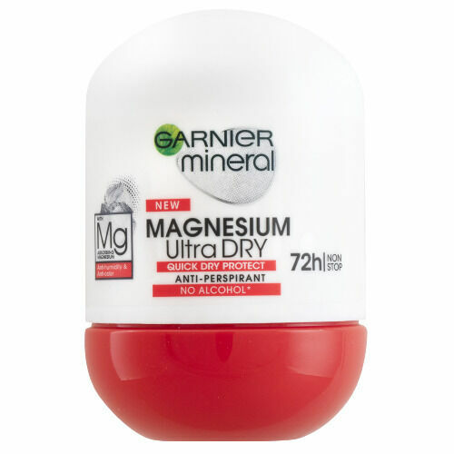 Garnier Mineral Magnesium dámský antiperspirant roll-on Ultra Dry 72h 50ml porovnat ceny