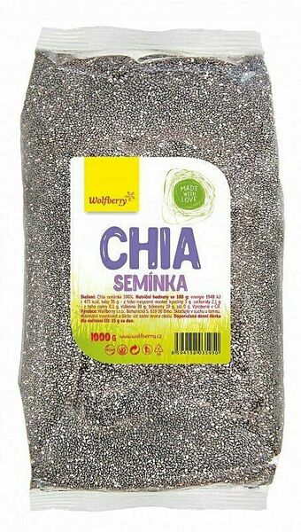 Wolfberry Chia semínka 1kg porovnat ceny