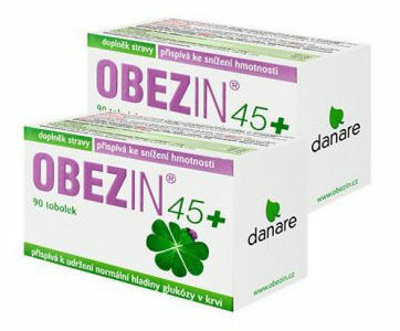 OBEZIN45+ duopack 180 tobolek porovnat ceny