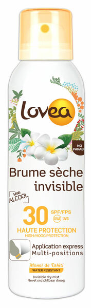 Lovea Voděodolný ochranný sprej na opalování SPF30 200 ml porovnat ceny