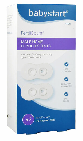 BabyStart Test Mužské plodnosti Fertilcount 2 použití porovnat ceny