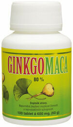 Hemann Ginkgo maca 600mg 100 tablet porovnat ceny