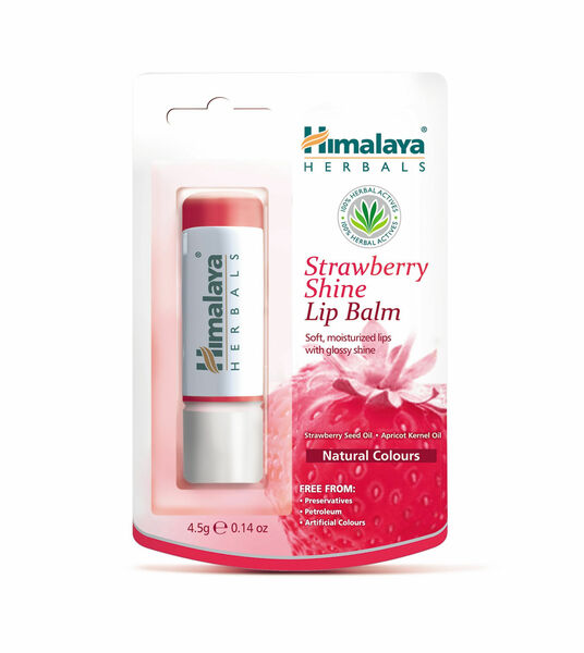 Himalaya Herbals Balzám na rty s jahodovým leskem 4,5 g porovnat ceny