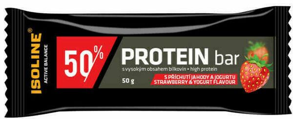Isoline PROTEIN BAR 50% Jahoda/jogurt 50g porovnat ceny