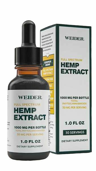Weider hemp extract full spectrum (extrakt z konopí), 30ml porovnat ceny