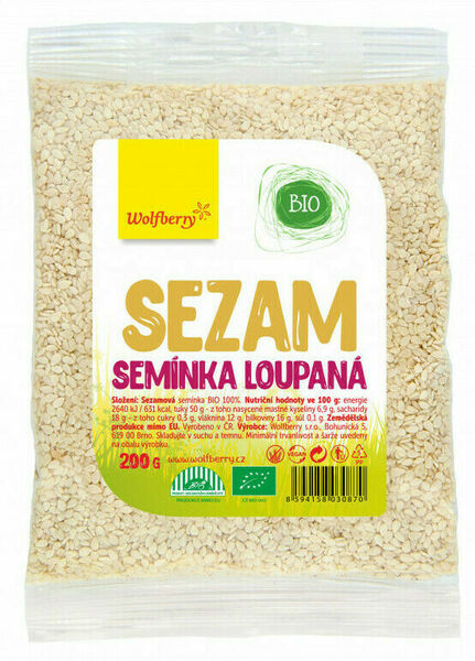 Wolfberry Sezam loupaný BIO 200g porovnat ceny