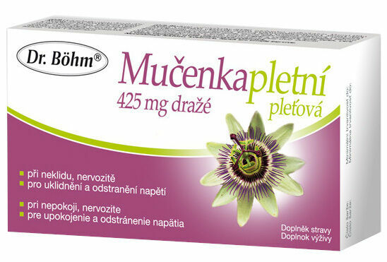 Dr.Bohm Mučenka pletní 425mg 30 dražé porovnat ceny