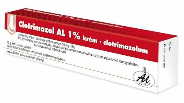 Clotrimazol AL 1% krém 50g porovnání ceny