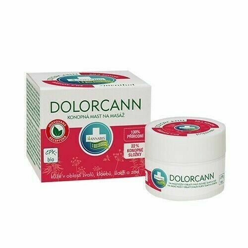 Annabis Dolorcann konopná mast na klouby BIO 50ml porovnat ceny