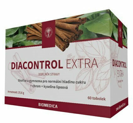 Biomedica Diacontrol extra 60 tablet porovnat ceny