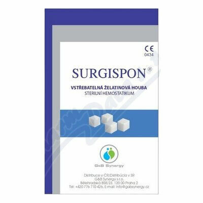 Surgispon kostky 1x1x1cm 32ks porovnat ceny
