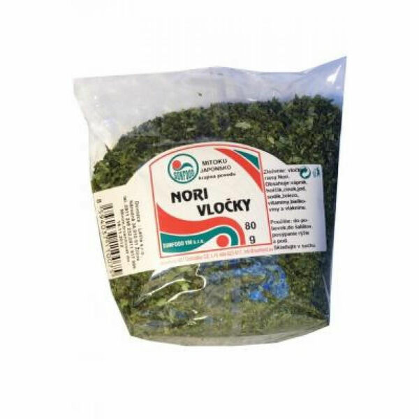 SUNFOOD Nori green vločky 80 g porovnat ceny