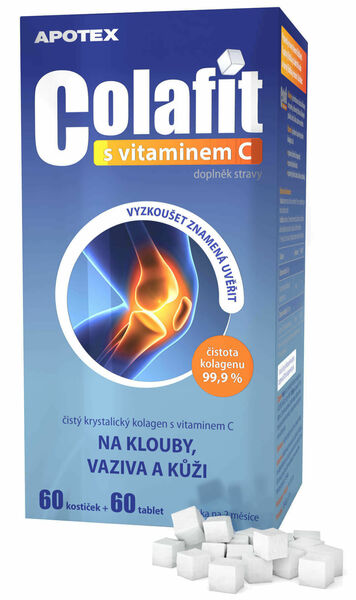 COLAFIT s Vitamínem C 60 tablet + 60 kostek porovnat ceny