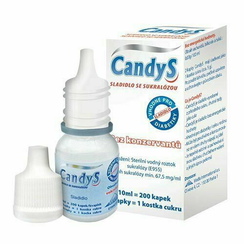 CandyS 10ml sladidlo se sukralózou porovnat ceny