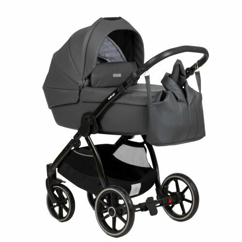 Bo Jungle  Hluboký kočárek B-SUVVY Shadow Grey Eco Leather porovnat ceny