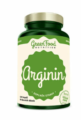 GreenFood Nutrition Arginin 120cps porovnat ceny