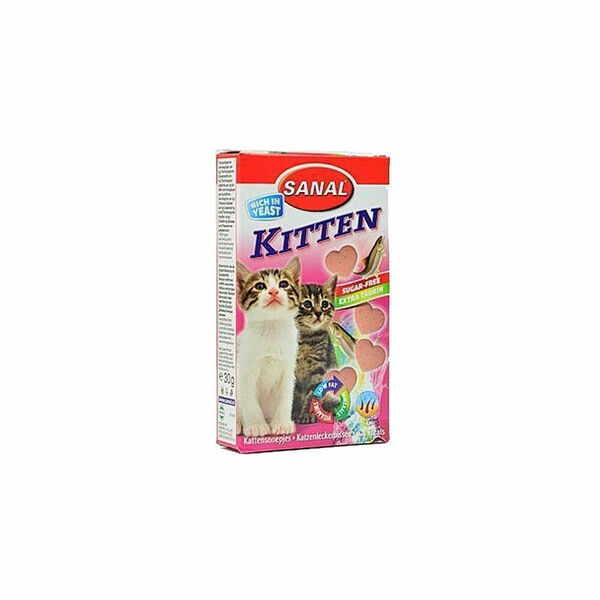 SANAL Kitten losos dospělá kočka a.u.v. 40 tablet porovnat ceny