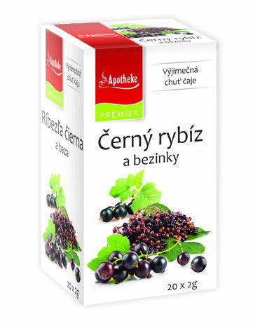 Apotheke Černý rybíz a bezinky 20x2g porovnat ceny