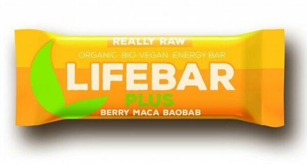 Lifebar plus třešňová s macou a baobabem BIO 47 g Lifefood porovnat ceny