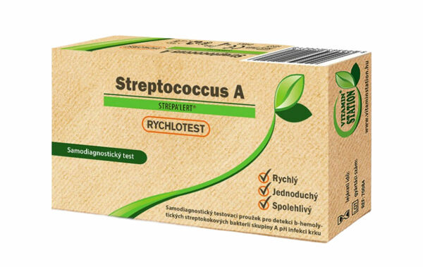 VITAMIN STATION Rychlotest Streptococcus A 1 ks porovnat ceny