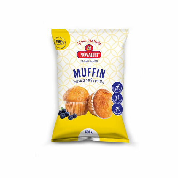 NOVALIM Muffin v prášku bez lepku 300 g porovnat ceny
