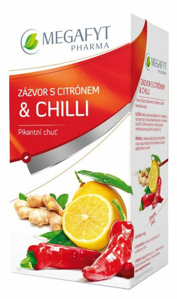 Megafyt Ovocný Zázvor s citrónem a chilli 20x2g porovnat ceny