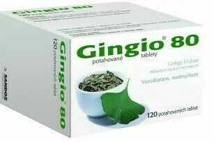 Gingio 80 potahovaná tableta 120x80mg porovnat ceny