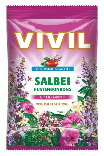 VIVIL Šalvěj + 14 druhů bylin 80g bez cukru porovnat ceny