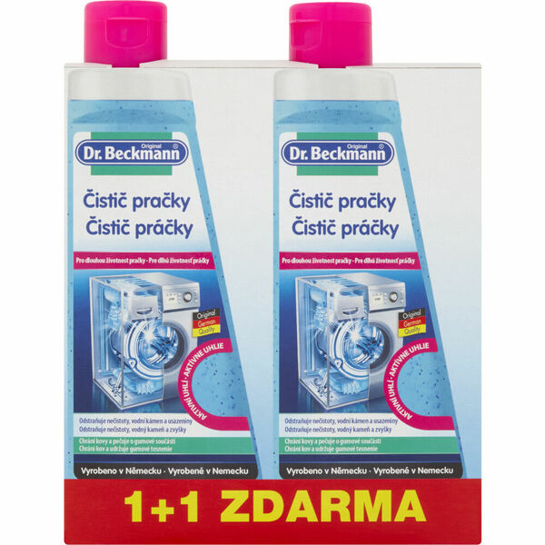 Dr. Beckmann čistič pračky 2x250ml porovnat ceny