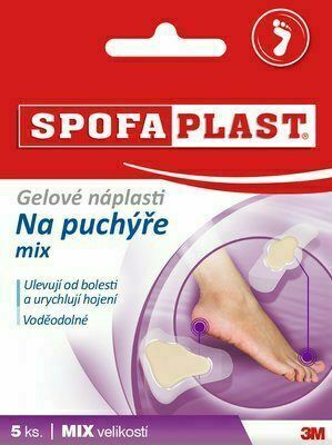 3M Spofaplast 913 Gelové náplasti na puchýře mix 5ks porovnat ceny