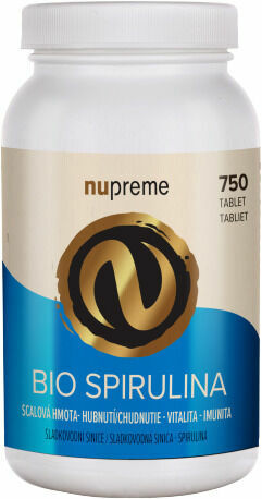 Nupreme BIO Spirulina 750 tablet porovnat ceny