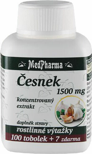 MedPharma Česnek 1500mg 107 tobolek porovnat ceny