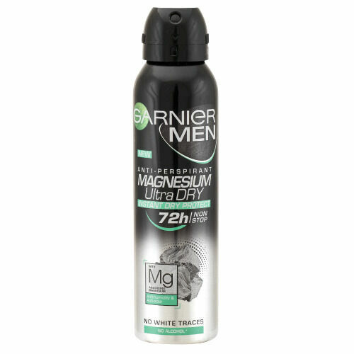 Garnier Men Magnesium Ultra Dry 72H pánský antiperspirant sprej 150ml porovnat ceny