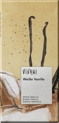 Vivani Bio EG bílá čokoláda s vanilkou 80g porovnat ceny