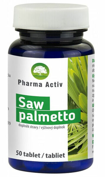 Pharma Activ Saw palmetto 50 tablet porovnat ceny