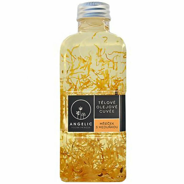 ANGELIC Tělové olejové Cuveé Měsíček s meduňkou 200 ml porovnat ceny