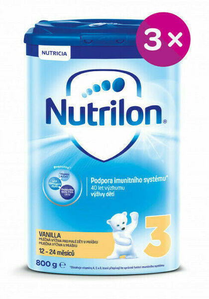 Nutrilon 3 Vanilka 800g porovnat ceny