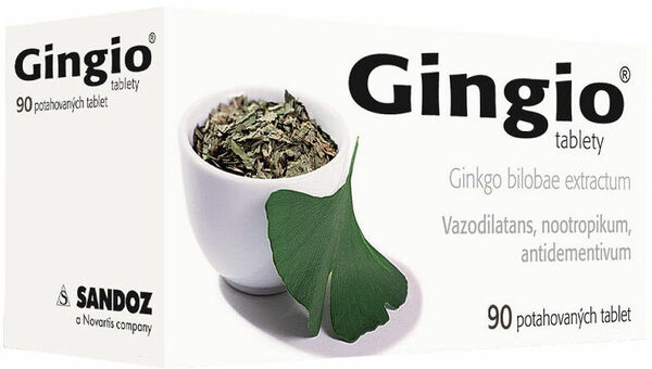 GINGIO® TABLETY 40 mg potahované tablety, 90 tablet porovnat ceny